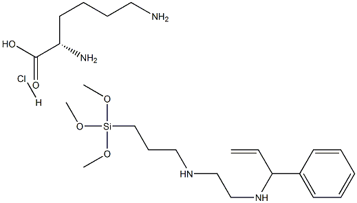 1,2-Ethanediamine, N1-(3-(trimethoxysilyl)propyl)-, N-((ethenylphenyl)methyl) derivs., hydrochlorides, hydrolyzed