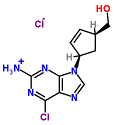 (1S–4R)-4-(2-amino-6-chloro-9H-purin-9-yl)-2-cyclopentene-1-methanol Hydrochloride CAS:172015-79-1 manufacturer price 第1张