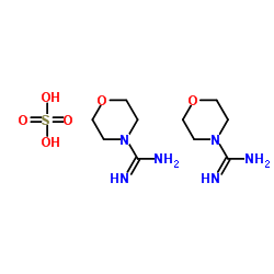 4-Morpholinecarboximidamide sulfate (2:1)