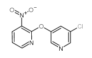 2-(5-chloropyridin-3-yl)oxy-3-nitropyridine