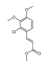 methyl 3-(2-chloro-3,4-dimethoxyphenyl)prop-2-enoate