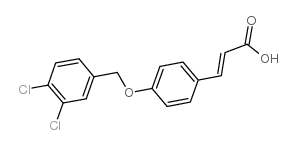 3-[4-[(3,4-dichlorophenyl)methoxy]phenyl]prop-2-enoic acid