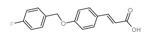 3-[4-[(4-fluorophenyl)methoxy]phenyl]prop-2-enoic acid