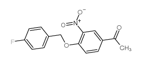 4-(4-fluorobenzyloxy)-3-nitroacetophenone