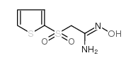 N'-hydroxy-2-thiophen-2-ylsulfonylethanimidamide CAS:175201-96-4 第1张