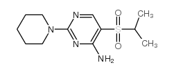 2-piperidin-1-yl-5-propan-2-ylsulfonylpyrimidin-4-amine