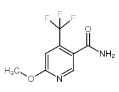 6-methoxy-4-(trifluoromethyl)pyridine-3-carboxamide CAS:175204-87-2 第1张