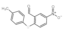 2-(4-methylphenyl)sulfanyl-5-nitrobenzaldehyde