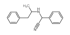 2-phenyl-2-(1-phenylpropan-2-ylamino)acetonitrile