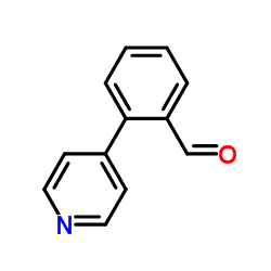 2-pyridin-4-ylbenzaldehyde