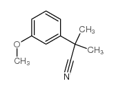 2-(3-methoxyphenyl)-2-methylpropanenitrile