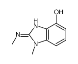 1-methyl-2-(methylamino)benzimidazol-4-ol