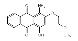 1-amino-4-hydroxy-2-(2-methoxyethoxy)anthracene-9,10-dione CAS:17869-10-2 第1张