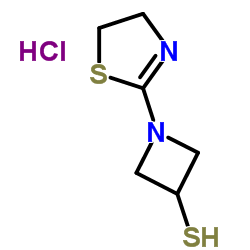 3-Azetidinethiol, 1-(4,5-dihydro-2-thiazolyl)-, Monohydrochloride CAS:179337-57-6 manufacturer price 第1张