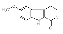 6-methoxy-2,3,4,9-tetrahydropyrido[3,4-b]indol-1-one