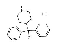 Diphenylpiperidin-4-ylmethanol hydrochloride