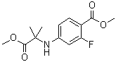 Methyl 2-fluoro-4-((1-methoxy-2-methyl-1-oxopropan-2-yl)amino)benzoate CAS:1802242-47-2 manufacturer price 第1张