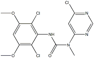 N-(6-Chloro-4-pyrimidinyl)-N'-(2,6-dichloro-3,5-dimethoxyphenyl)-N-methylurea Cas:1802253-30-0 第1张