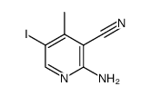 2-amino-5-iodo-4-methylpyridine-3-carbonitrile