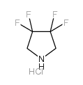 3,3,4,4-Tetrafluoropyrrolidine Hydrochloride CAS:1810-13-5 第1张