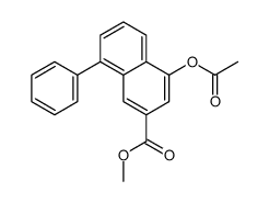 Methyl 4-acetoxy-8-phenyl-2-naphthoate