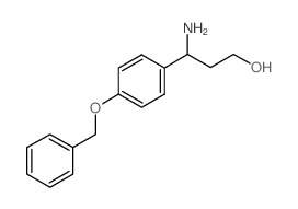 3-amino-3-(4-phenylmethoxyphenyl)propan-1-ol