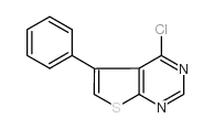 4-chloro-5-phenylthieno[2,3-d]pyrimidine CAS:182198-35-2 第1张