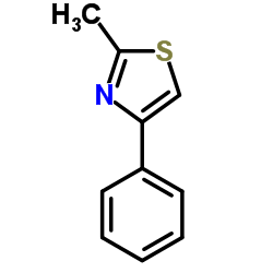 2-methyl-4-phenyl-1,3-thiazole Cas:1826-16-0 第1张