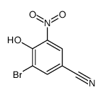 3-bromo-4-hydroxy-5-nitrobenzonitrile