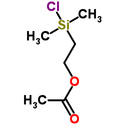 2-[Chloro(dimethyl)silyl]ethyl Acetate Cas:18306-45-1 第1张