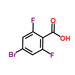 4-Bromo-2,6-difluorobenzoic Acid Cas:183065-68-1 第1张