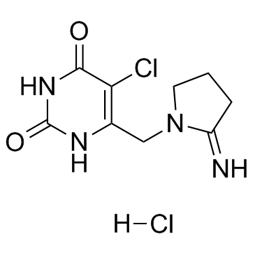 2,4(1H,3H)-Pyrimidinedione,5-chloro-6-[(2-imino-1-pyrrolidinyl)methyl]-, Hydrochloride CAS:183204-72-0 manufacturer price 第1张