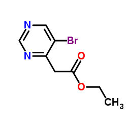 Ethyl 2-(5-bromopyrimidin-4-yl)acetate