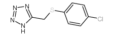 5-[(4-chlorophenyl)sulfanylmethyl]-2H-tetrazole