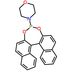 4-(Dinaphtho[2,1-d:1',2'-f][1,3,2]dioxaphosphepin-4-yl)morpholine CAS:185449-81-4 第1张