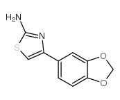 4-(1,3-benzodioxol-5-yl)-1,3-thiazol-2-amine CAS:185613-91-6 第1张