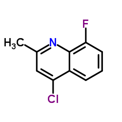 4-Chloro-8-fluoro-2-methylquinoline CAS:18615-59-3 第1张