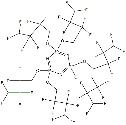 2,2,4,4,6,6-Hexakis(2,2,3,3,4,4-hexafluorobutoxy)-2,2,4,4,6,6-hexahydro-1,3,5,2,4,6-triazatriphosphorine