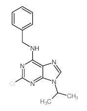 N-benzyl-2-chloro-9-propan-2-ylpurin-6-amine CAS:186692-41-1 第1张