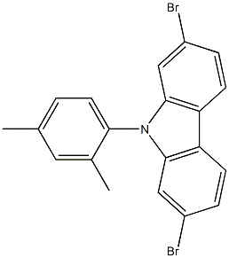 2,7-Dibromo-9-(2,4-dimethylphenyl)-9H-carbazole