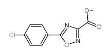 5-(4-chlorophenyl)-1,2,4-oxadiazole-3-carboxylic acid CAS:187999-16-2 第1张