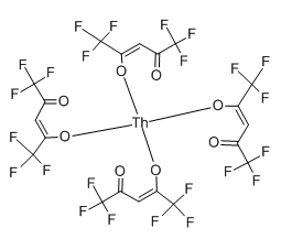 Thorium hexafluoroacetylacetonate) CAS:18865-75-3 第1张