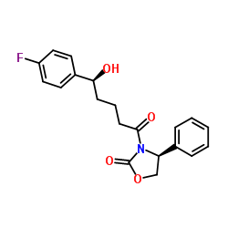 (S)-3-((S)-5-(4-fluorophenyl)-5-hydroxypentanoyl)-4-phenyloxazolidin-2-one Cas:189028-95-3 第1张