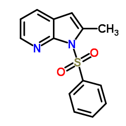 1-(benzenesulfonyl)-2-methylpyrrolo[2,3-b]pyridine CAS:189089-83-6 第1张