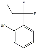 1-bromo-2-(1,1-difluoropropyl)- Benzene