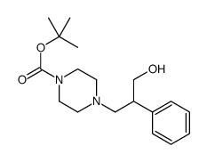 tert-butyl 4-(3-hydroxy-2-phenylpropyl)piperazine-1-carboxylate