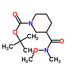 1-Boc-3-[methoxy(methyl)carbamoyl]piperidine CAS:189442-78-2 manufacturer price 第1张