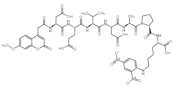 Mca-Asp-Glu-Val-Asp-Ala-Pro-Lys(Dnp)-OH