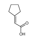 2-Cyclopentylideneacetic acid