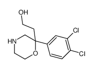 2-[2-(3,4-dichlorophenyl)morpholin-2-yl]ethanol